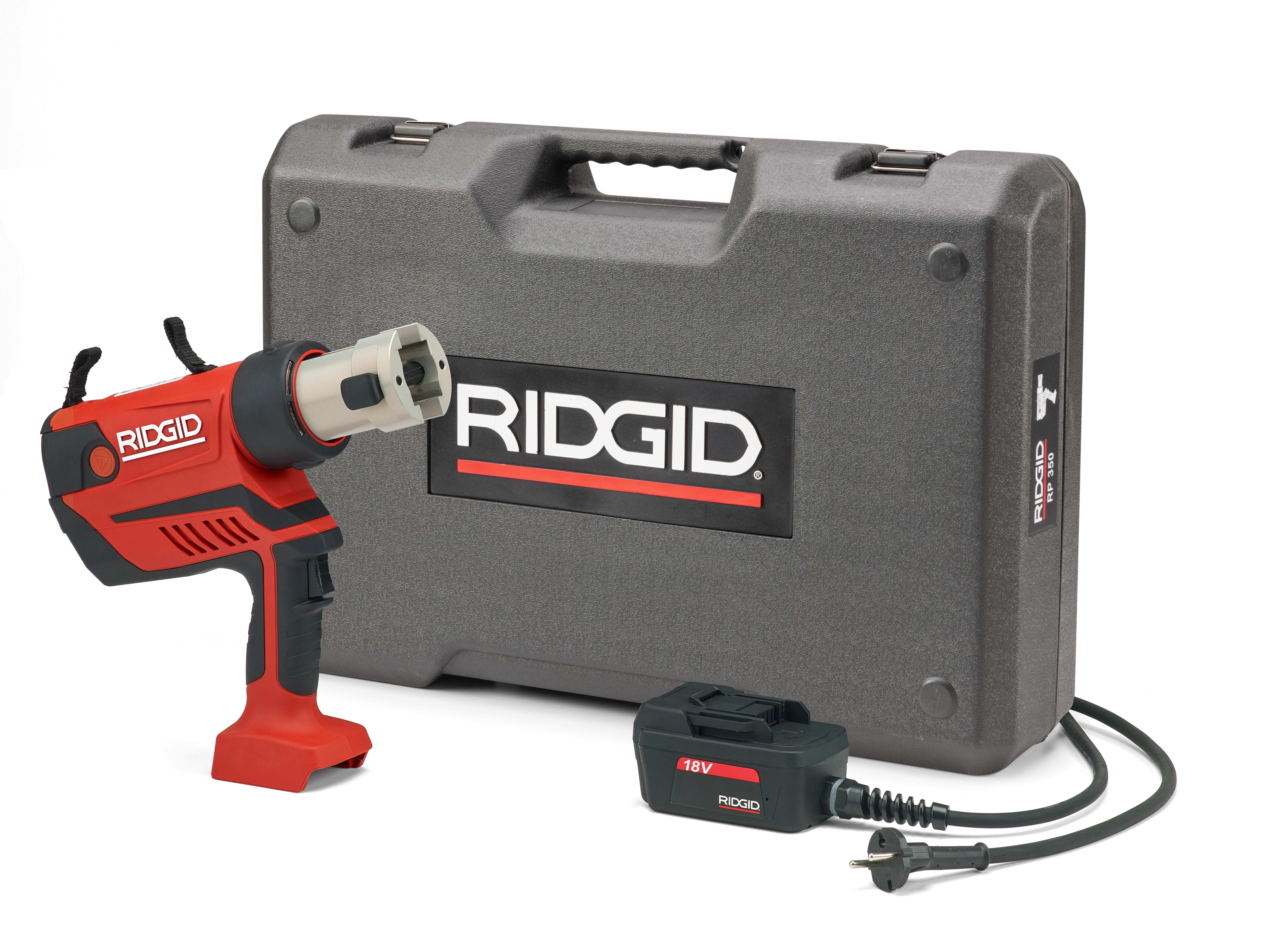 RIDGID 67053 RP 350 Battery Kit W/ ProPress Jaws (1/2" - 2")