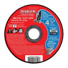 Diablo-DBD045040101F Aluminum Oxide Type 1 Heavy-Duty Cut-Off Disc with Thin Kerf, 4-1/2 x 0.04 x 7/8 in, 13280 rpm, 1/Pack