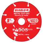 Diablo DDD050DIA101F 12200 rpm Diamond Abrasive Heavy-Duty Plus Grade Segmented Rim Metal Cut-Off Blade, 5 in