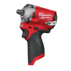 Milwaukee-2555-20 M12 Fuel™ 12 V 2/4 Ah Lithium-Ion 1/2 in Straight Cordless Stubby Impact Wrench
