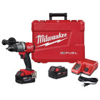 Milwaukee M18 Fuel™ 18 V 5 Ah Lithium-Ion 1/2 in Keyless Metal Ratcheting T-Handle Cordless Drill/Driver Kit