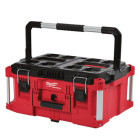 Milwaukee 48-22-8425 Packout™ Impact Resistant Polymer Waterproof Large Tool Box  16.1 x 22.1 x 11.3 in  100 lb