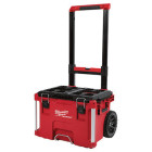 Milwaukee-48-22-8426 Packout™ Impact Resistant Polymer Waterproof Rolling Tool Box, 22.1 x 18.6 x 25.6 in, 250 lb