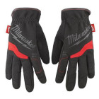Milwaukee 48-22-8714 Synthetic Leather Free-Flex Work Gloves, 2X-Large, Black/Red