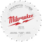 Milwaukee-48-40-0620 10000 rpm Cobalt Infused Tungsten Carbide Thin Kerf Circular Saw Framing Blade, 6-1/2 in x 24 Teeth