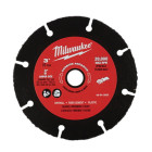 Milwaukee-49-94-3005 Carbide Type 1 Cut-Off Wheel, 3 x 0.04 x 3/8 in, 20000 rpm