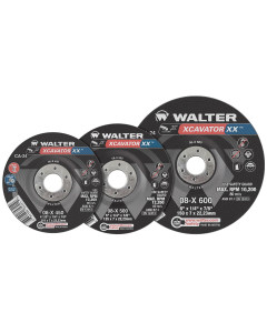 WALTER 08X450 XCAVATOR XX™ Grinding Wheel  4-1/2"  X 1/4" X 7/8" PK10 at Merrimac Industrial Sales