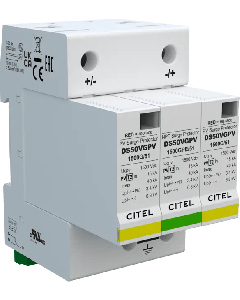 DS50VGPVS-1500G/51 - Type 1 CA DC PV surge protector