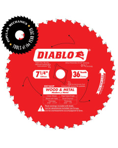 Diablo 8000 rpm TiCo Carbide Multi-Purpose Saw Blade