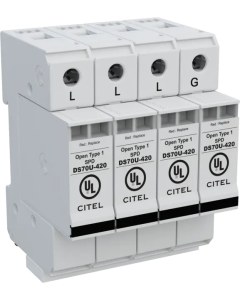 DS74US-600D - Multi-MOV Type 1 surge protector for 600V