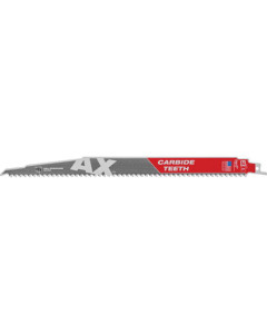 Milwaukee-48-00-5227 Sawzall® The AX™ 5  Carbide Tapered Back Reciprocating Saw Blade