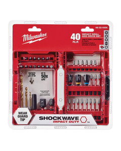 Milwaukee Shockwave™ Steel 1/4 in Hex Impact Duty Drill and Drive Set