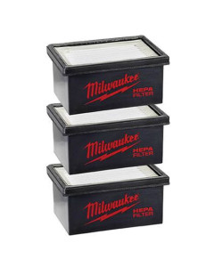 Milwaukee Hammervac™ Non-Reusable Cartridge HEPA Filter