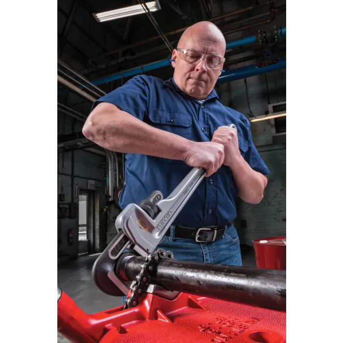 Dickie Dyer Aluminium Stillson Pipe Wrench 355mm 14 Inch 971721...