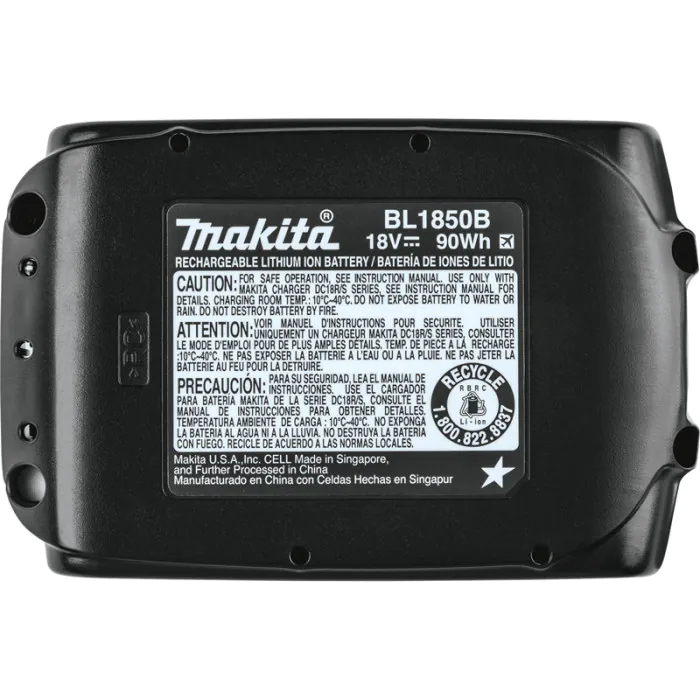 Makita BL1850B-2 18V LXT Lithium‑Ion 5.0Ah Battery 2/pk 