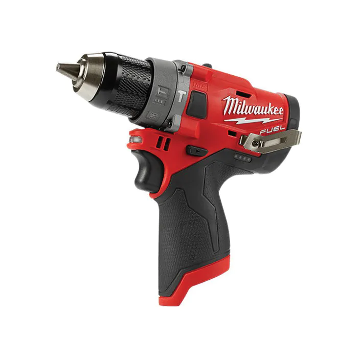 Milwaukee 2504 20 M12 Fuel 12 VAC 2 Ah Compact 4 Ah Extended Lithium Ion 1 2 in Keyless Pistol Grip T Handle Cordless Hammer Drill Electrical Suppliers Near Me Contract Manufacturing PLC Programming