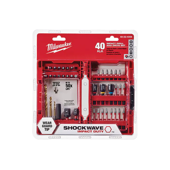Milwaukee 48-32-4006 Shockwave™ Steel 1/4 in Hex Impact Duty Drill