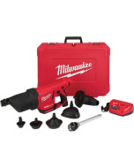 Milwaukee-2572B-21 M12™ Airsnake™ 12 V 2 A Cordless Drain Cleaning Air Gun Kit
