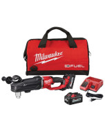 Milwaukee M18 Fuel™ Super Hawg™ 18 V 6 Ah Lithium-Ion 1/2 in Keyed D-Handle Cordless Right Angle Drill Kit