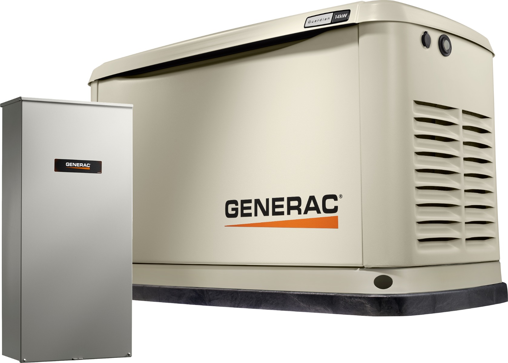 Generac Guardian 7225 14kW Aluminum Whole House Generator with Mobile Link