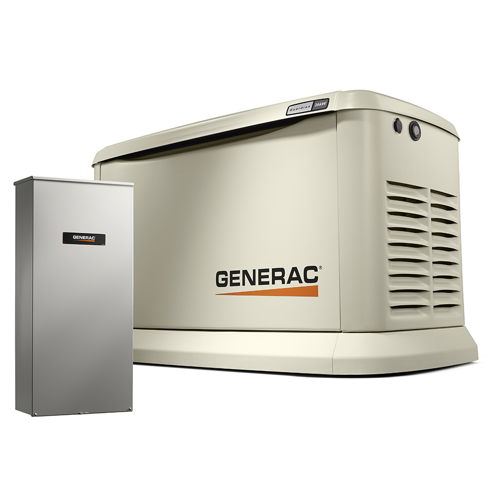 Image of Generac Guardian 7291 26kW Home Standby Generator with Mobile Link