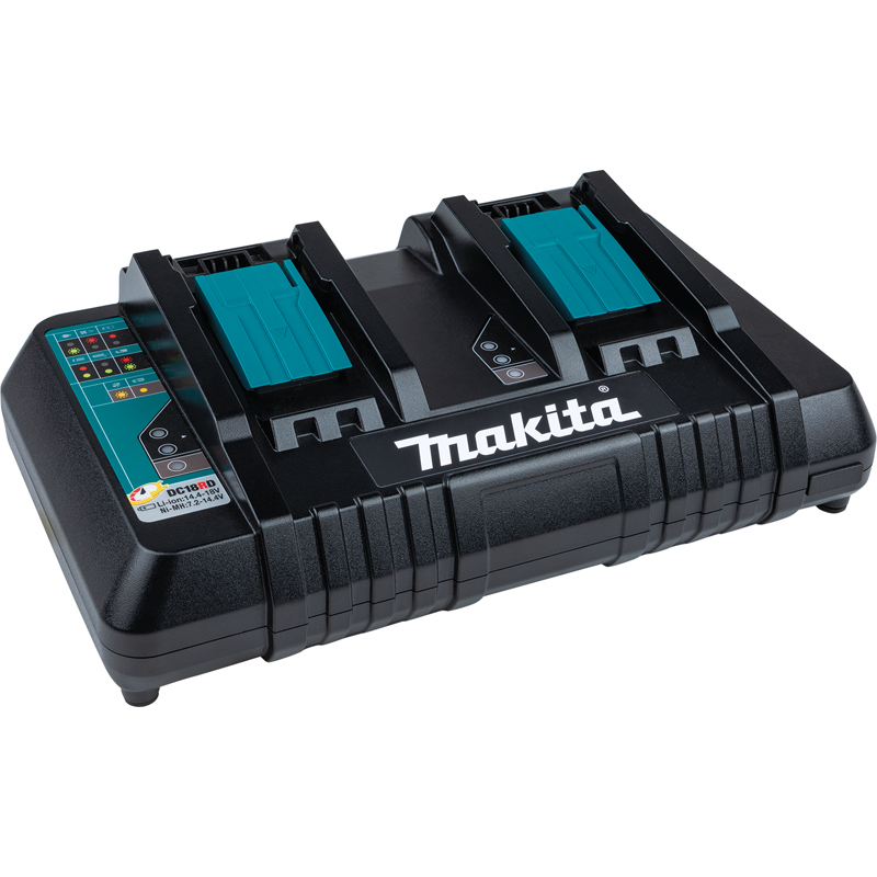 MAKITA-DC18RD 18V LXT® Lithium‑Ion Dual Port Rapid Optimum Charger