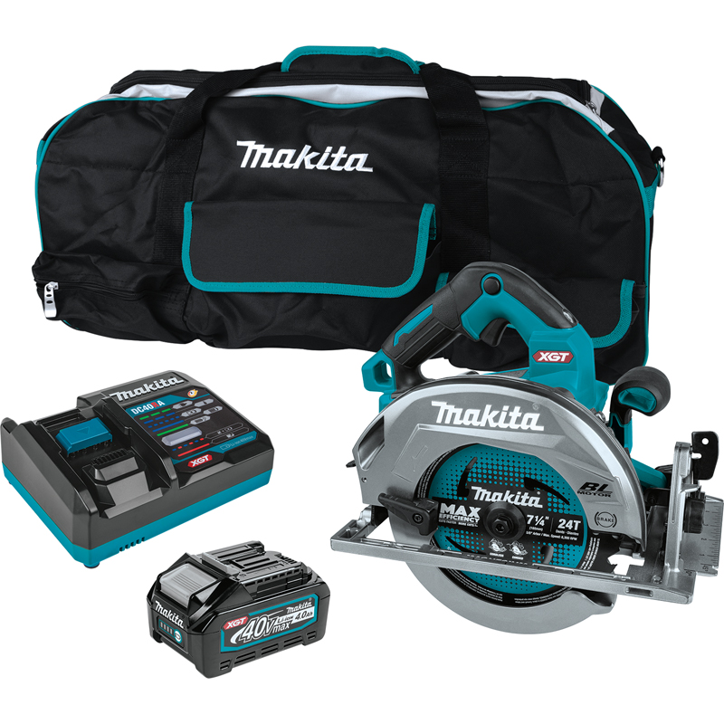 Makita GSH01M1 40V max XGT® Brushless Cordless 7‑1/4 in Circular Saw Kit  AWS® Capable 4.0Ah Electrical Suppliers Near Me Contract Manufacturing  PLC Programming