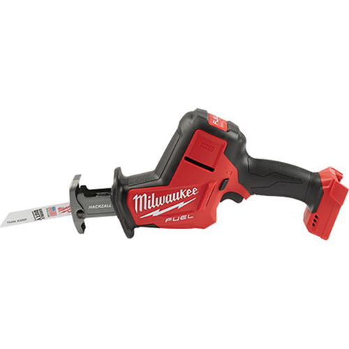 Milwaukee 2719-20 M18 Fuel™ Hackzall® 18 VDC Lithium-Ion Soft Grip Handle Compact Cordless Reciprocating Saw  7/8 in