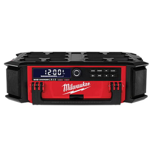Milwaukee M18™ Packout™ 18 V Lithium-Ion 18-Channels Cordless Radio and Charger