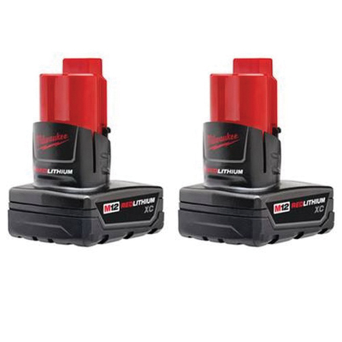 Milwaukee 48-11-2412 M12™ Redlithium™ XC3.0 12 V 3 Ah Lithium-Ion Rechargeable Battery Pack