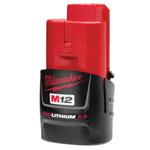 Milwaukee 48-11-2420 M12™ Redlithium™ CP2.0 12 V 2 Ah Lithium-Ion Rechargeable Battery