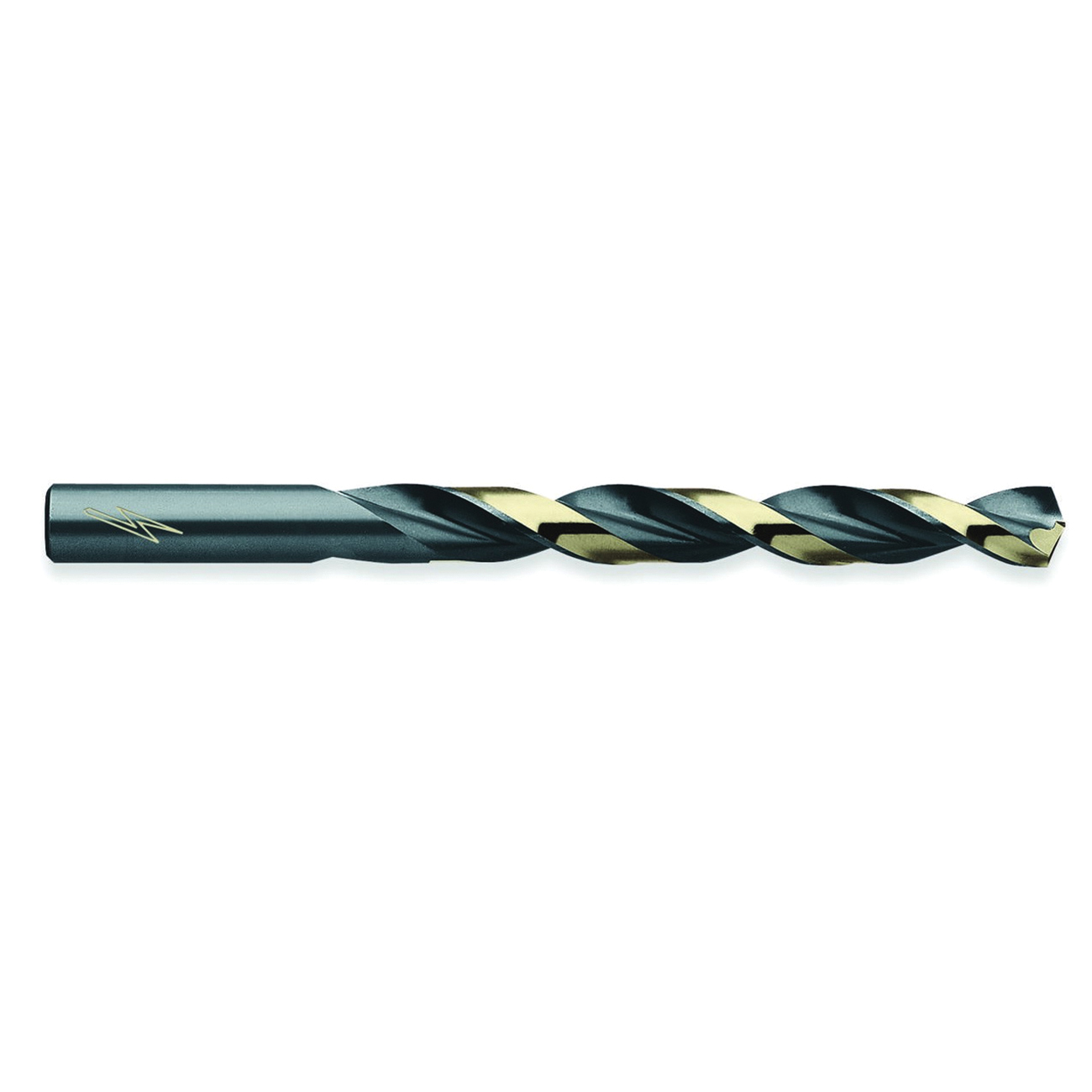 Triumph Twist Drill 012508 T1HD Black/Bronze Oxide HSS 135 deg Heavy-Duty Jobber Length Drill Bit  1/8 x 1-5/8 x 2-3/4 in