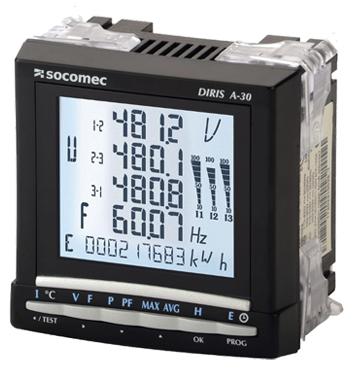 Image of SOCOMEC Power Metering And Monitoring Devices DIRIS A-30
